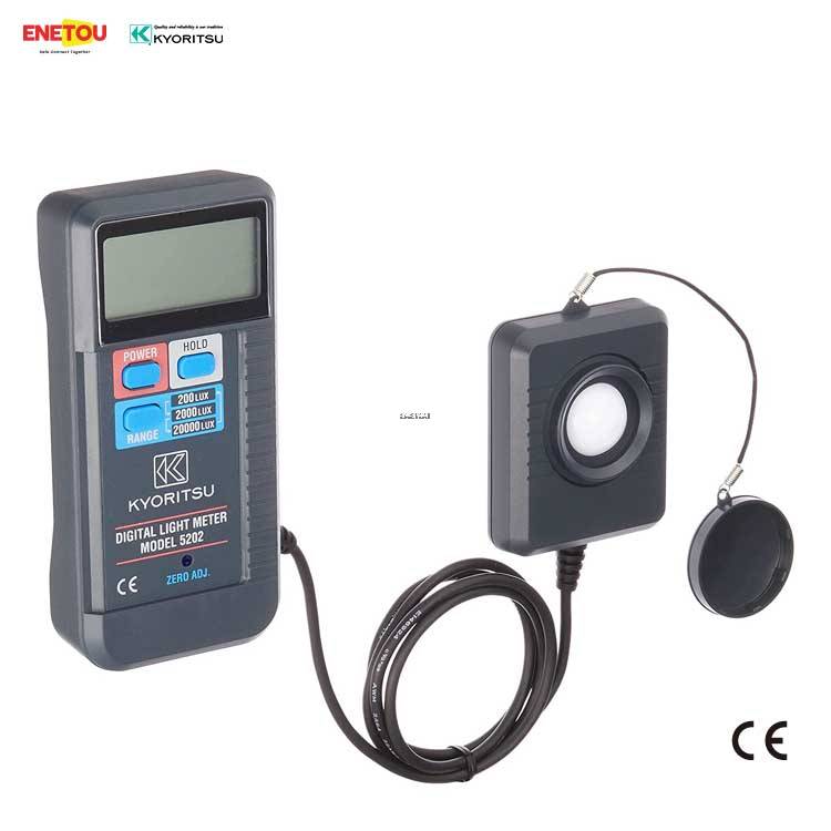 KYORITSU 5202 DIGITAL LIGHT / LUX METER